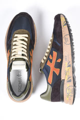 Premiata Sneakers Mick 7721 Dark Blue / Orange