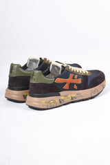 Premiata Sneakers Mick 7721 Dark Blue / Orange