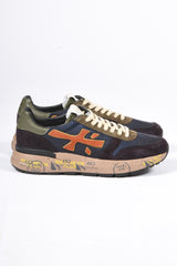 Premiata Sneakers Mick 7721 Dark Blue / Orange