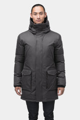 NOBIS - Travis CH Mid Length Parka - Steel Grey