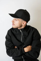 Luxe Cap - Storm System Microfibre - Black