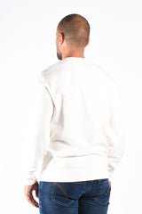 CP Company - Diagonal Raised Fleece Logo Sweatshirt - Gauze White