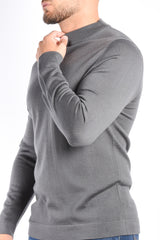 Drykorn - Knitwear Turtleneck Arwon - Dark Grey