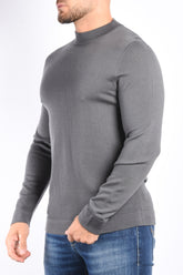 Drykorn - Knitwear Turtleneck Arwon - Dark Grey