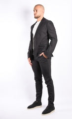 Drykorn Slim Fit Blazer Horley Black