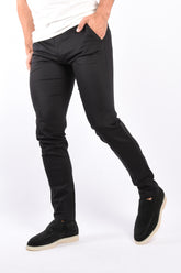 Drykorn Slim Fit Stretch Pantalon Sight Black
