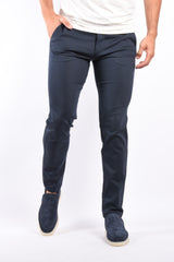 Drykorn Slim Fit Stretch Pantalon Sight Dark Blue