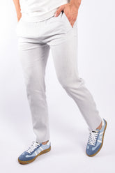 Drykorn Linen Trouser Jeger Grey