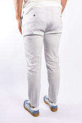 Drykorn Linen Trouser Jeger Grey