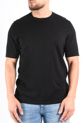 Drykorn - Knit T-Shirt Valentin - Black