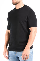 Drykorn - Knit T-Shirt Valentin - Black
