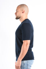 Drykorn - Knit T-Shirt Valentin - Dark Blue