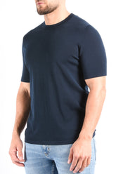 Drykorn - Knit T-Shirt Valentin - Dark Blue