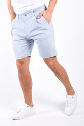 Drykorn Linen Shorts Rhasy Light Blue
