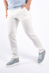 Drykorn Ajend Linen Trouser White