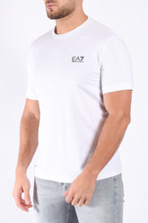 EA7 Cotton Stretch T-Shirt 8NPT26 White