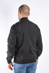 CP Company Nycra Bomber Jacket Black