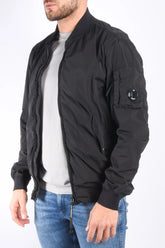 CP Company Nycra Bomber Jacket Black