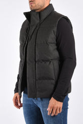NOBIS - Vale Quilted Vest - Bodywarmer - Heathered Black