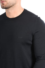 BOSS - Knit Sweater Botto L - Black