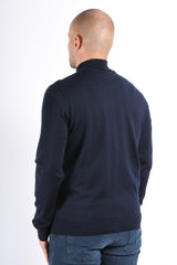 Boss Knit Vest Balonso L Dark Blue