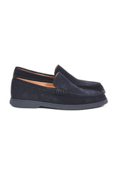 BOSS - Suede Loafers Sienne Loaf sd N - Dark Blue