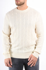 BOSS Knit Sweater H Hetico - Beige