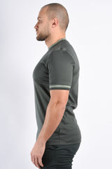 Boss H-Tessler 202 Mercerised T-Shirt - Open Green