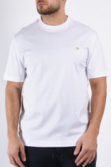 Boss Mercerised T-Shirt C Taut White