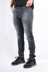 Boss C Delaware Slim Fit Stretch Jeans Charcoal