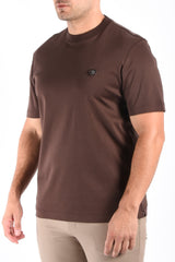 Boss Mercerised T-Shirt C Taut Dark Brown