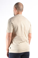 Boss Mercerised T-Shirt C Thompson 41 Open Beige