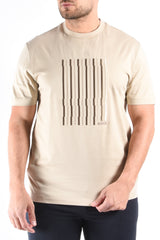 Boss Mercerised T-Shirt C Thompson 41 Open Beige