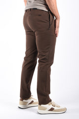 Boss P Kaiton1 Zip Performance Slim Fit Pantalon Dark Brown