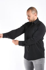 Boss Performance Stretch Blouse P Hank Black