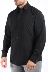Boss Performance Stretch Blouse P Hank Black