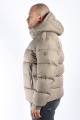 Boss Puffer Jacket H Colter Open Brown