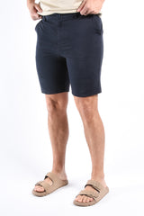 Boss Regular Cotton Stretch Shorts H Kane Dark Blue