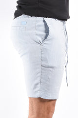 Boss Regular Linen Stretch Shorts H Kane1 RDS Light/Pastel Blue