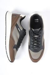 Boss Sneakers Titanium Runn rsth Open Brown