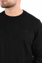Boss Upacas-L Knit Sweater Black
