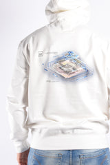 CP Company - Metropolis Series Graphic Stretch Hoodie - Gauze White