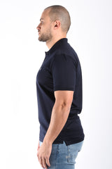 CP Company 70/2 Mercerized Gasato Polo Total Eclipse
