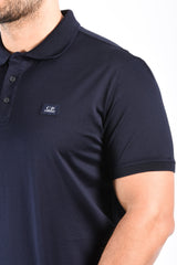 CP Company 70/2 Mercerized Gasato Polo Total Eclipse