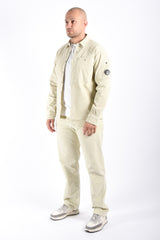 CP Company Corduroy Overshirt Silver Birch