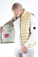 CP Company D.D. Shell Down Lens Bodywarmer Frozen Dew