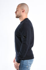 CP Company Light Fleece Sweater Total Eclipse