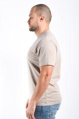 CP Company Logo Label T-Shirt 30/1 Dove