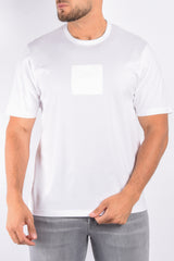CP Company Metropolis Mercerized Chest Logo White