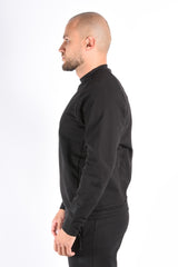 CP Company Metropolis Series Stretch Fleece Sweater Black